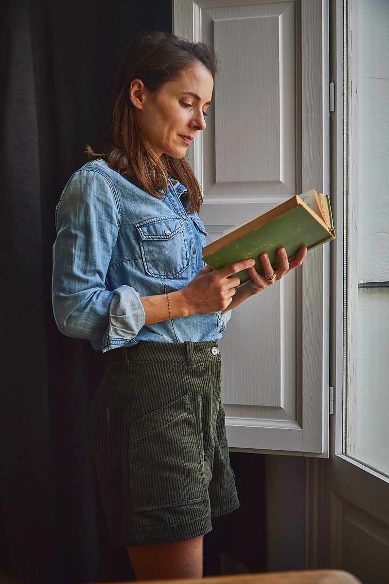 Patron pantalon et short femme BERLIN Pochette
