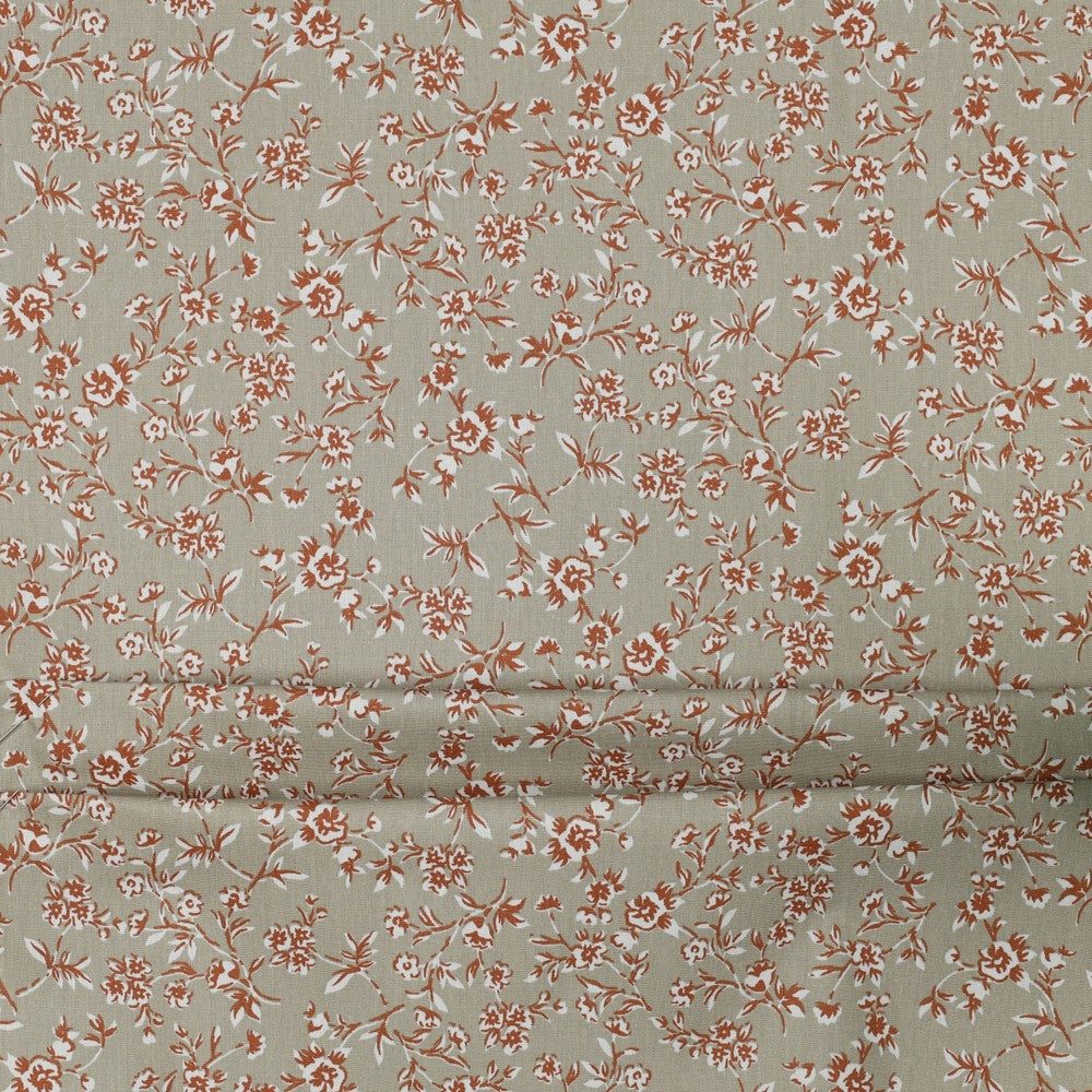 Coton enduit small flowers