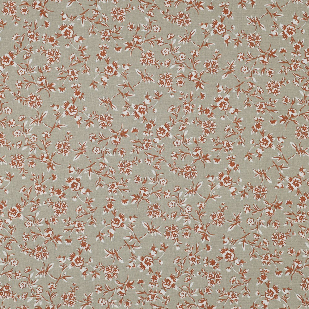 Coton enduit small flowers