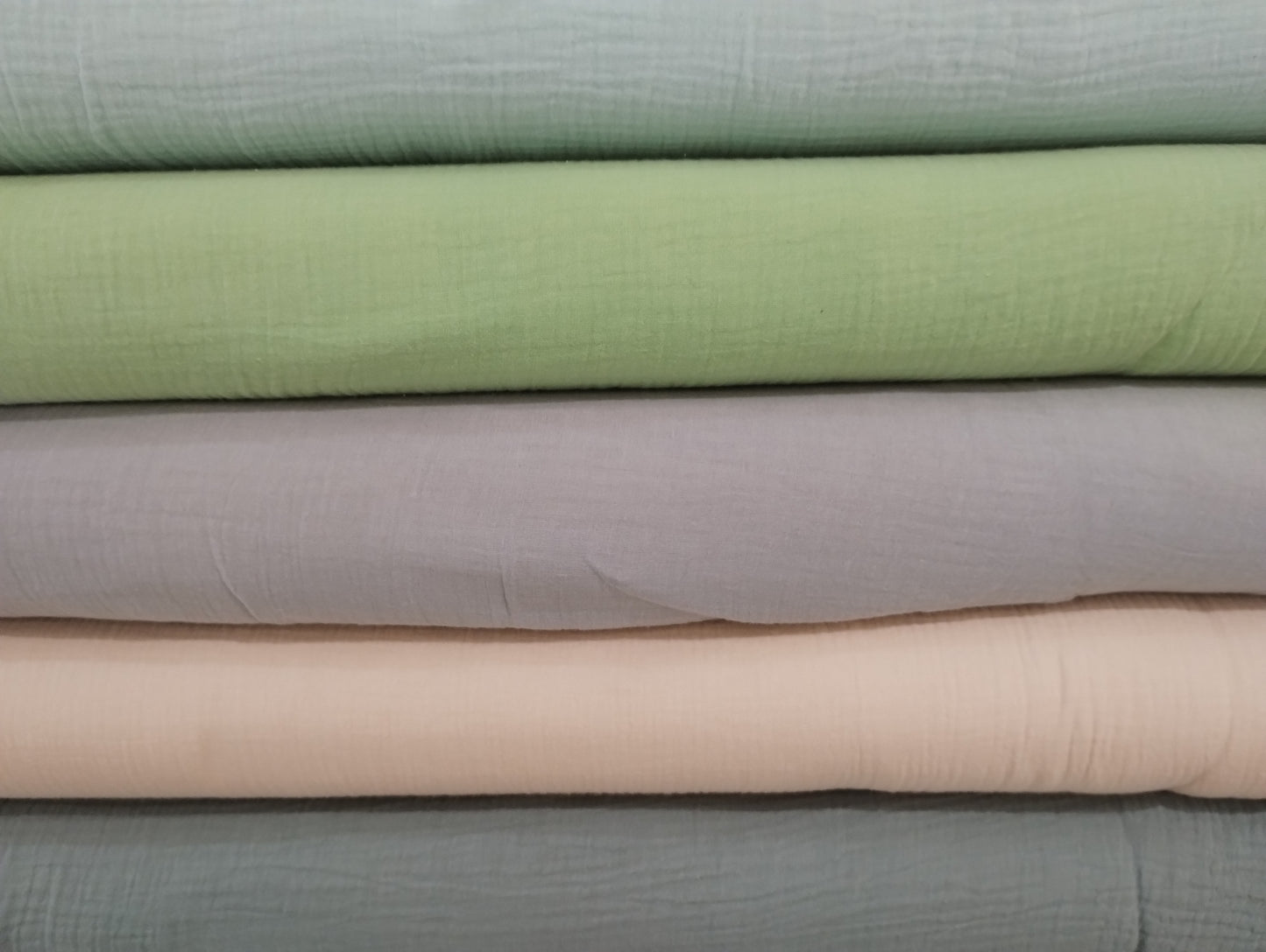 Double gaze Coton oekotex unie