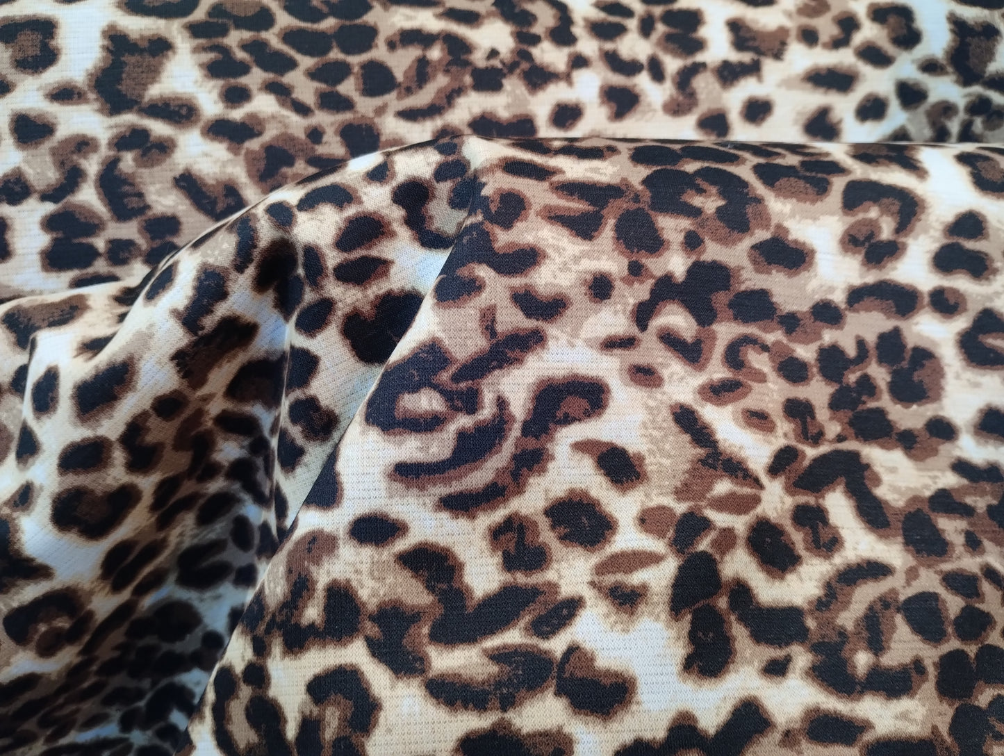 Sweat polaire oekotex imprimé leopard