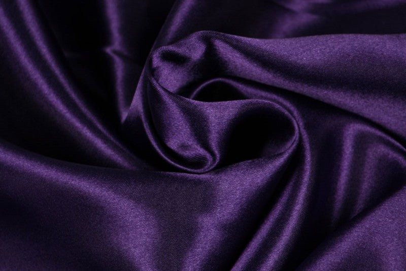Satin (polyester) en précommande par 2 mètres