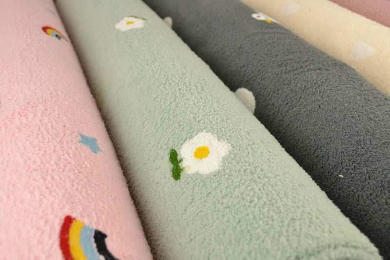 Polaire teddy brodée