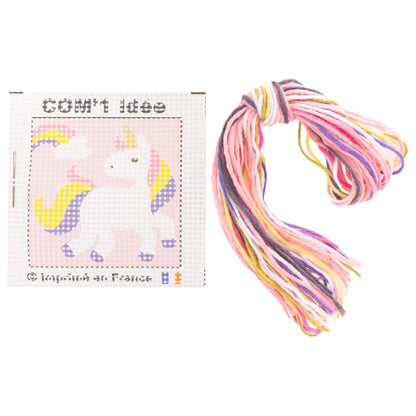 Kit canevas soudan | La fée licorne