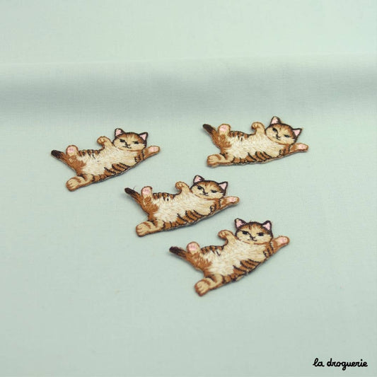 LA DROGUERIE - Écusson "Chat câlin"