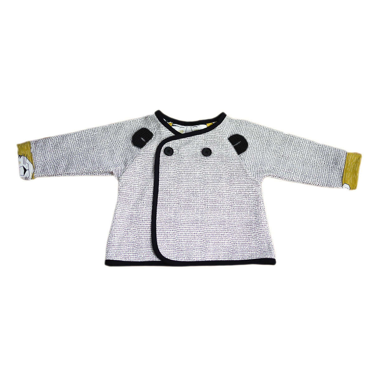 Patron gilet, veste et peignoir bébé GRAND’OURSE pochette IKATEE