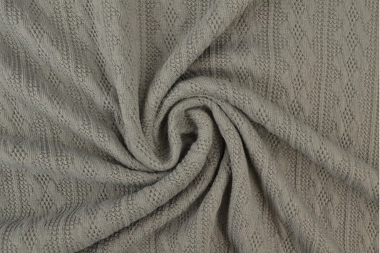 Coupon Maille torsades oekotex 300x150cm