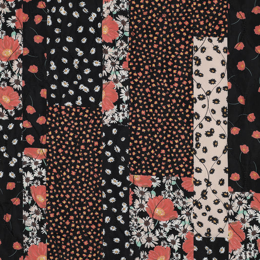 Matelassé patchwork POPPY