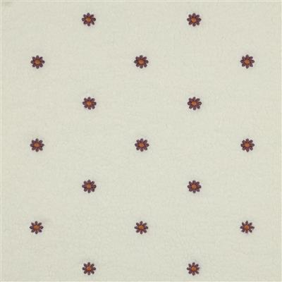 Sherpa brodée fleurs POPPY