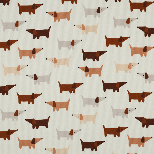 Rib jersey dogs POPPY (oekotex)