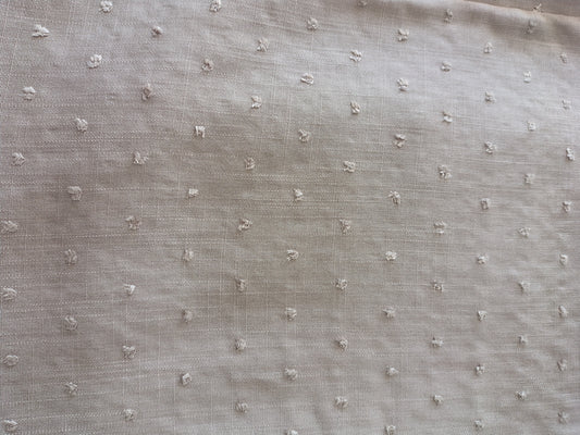 Coupon Coton plumetis fluide 250x150cm