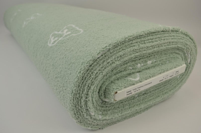 Polaire teddy brodée