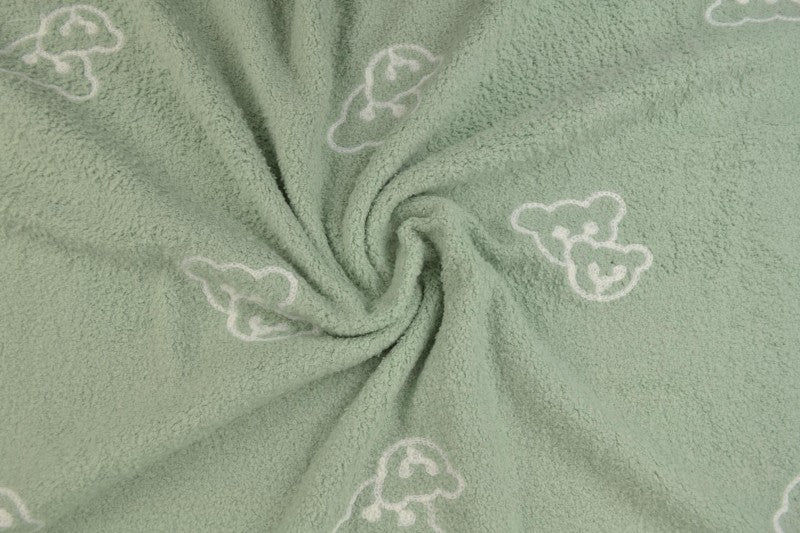 Polaire teddy brodée