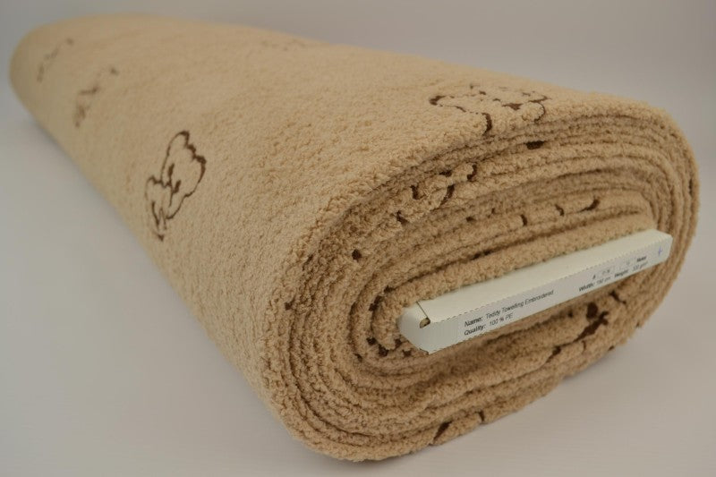 Polaire teddy brodée