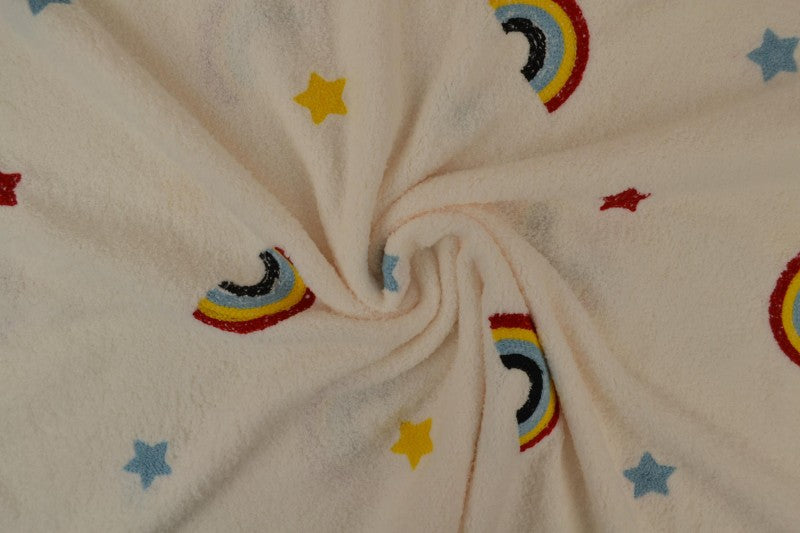 Polaire teddy brodée