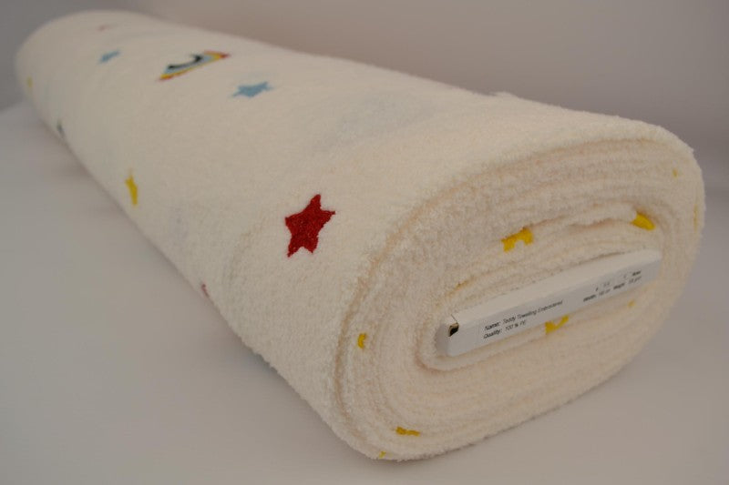 Polaire teddy brodée