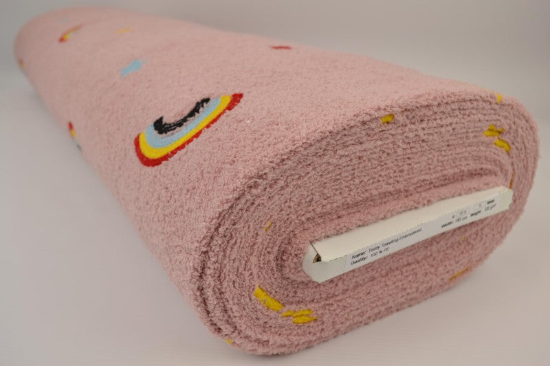 Polaire teddy brodée