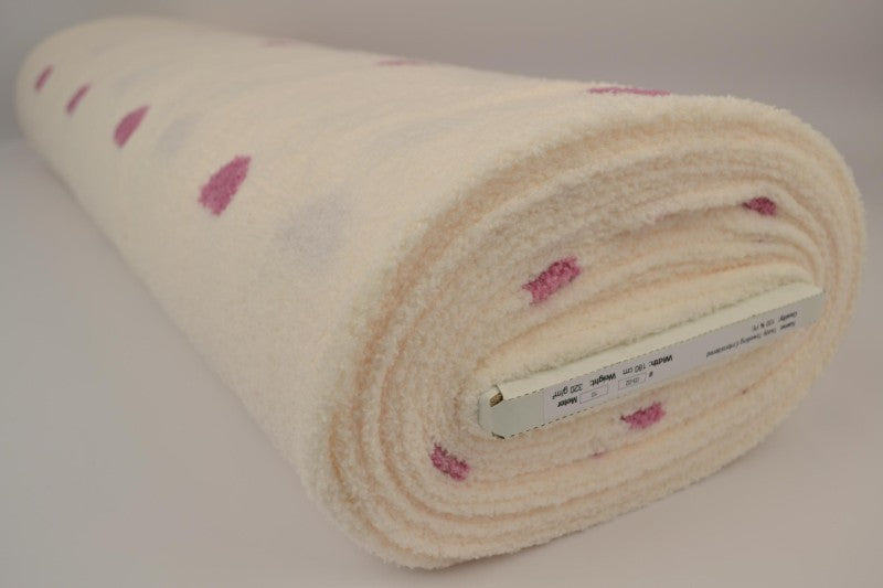 Polaire teddy brodée