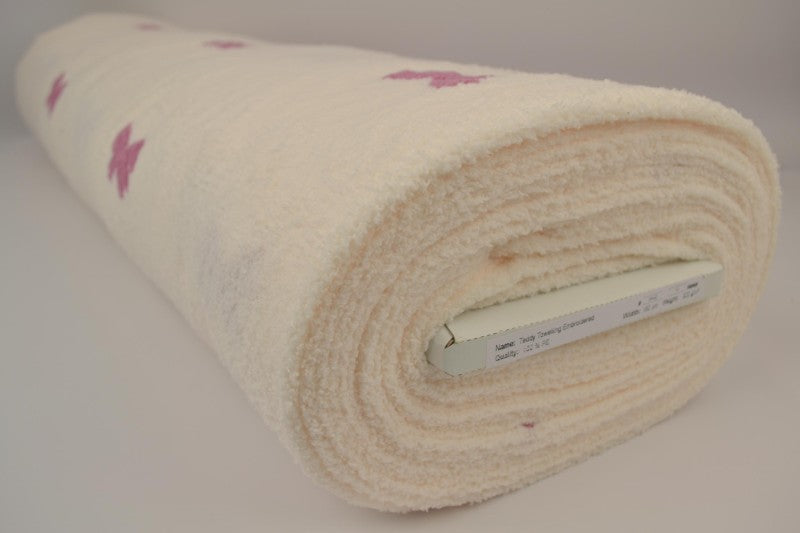 Polaire teddy brodée