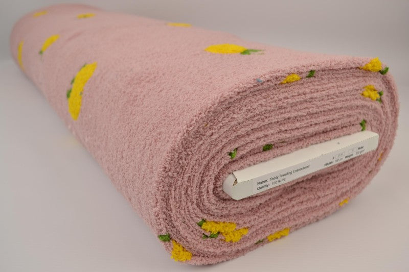 Polaire teddy brodée