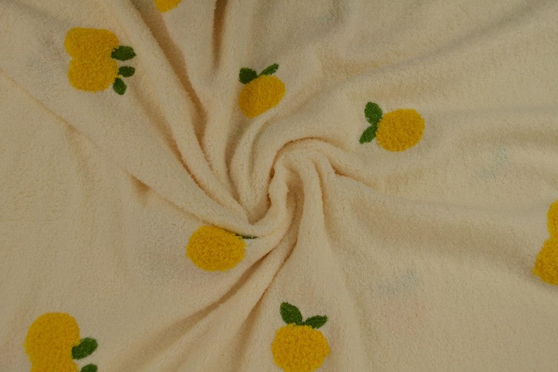 Polaire teddy brodée