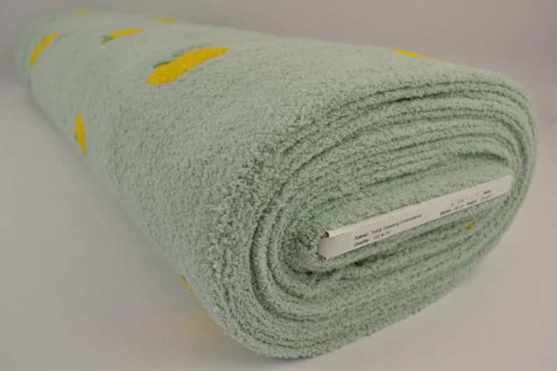 Polaire teddy brodée