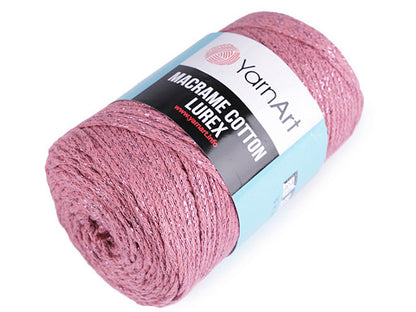 Macramé coton lurex Yarnart 250g