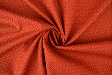 Baumwollpopeline mit geometrischem Print