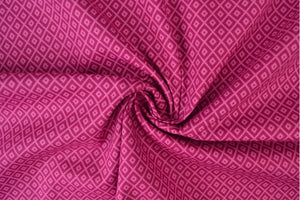 Baumwollpopeline mit geometrischem Print