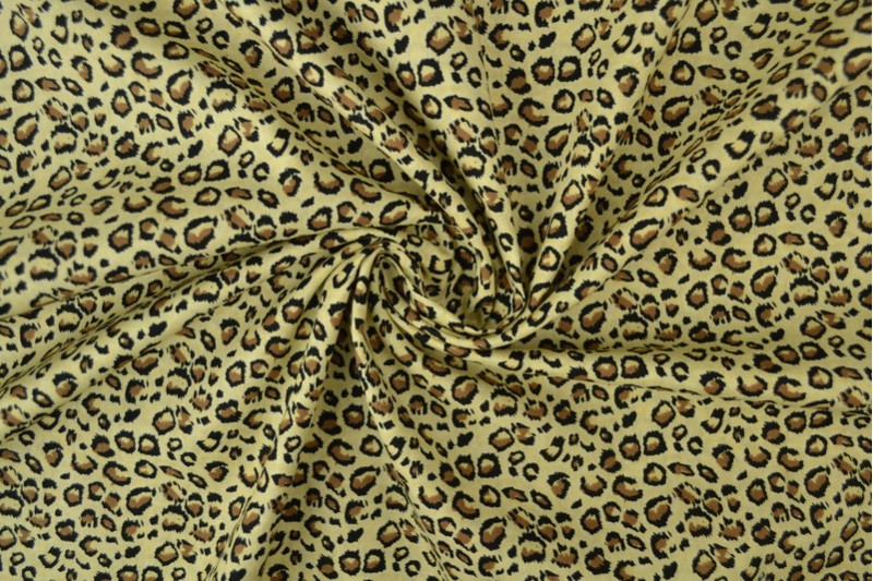 Baumwollpopeline mit „graou“-Print